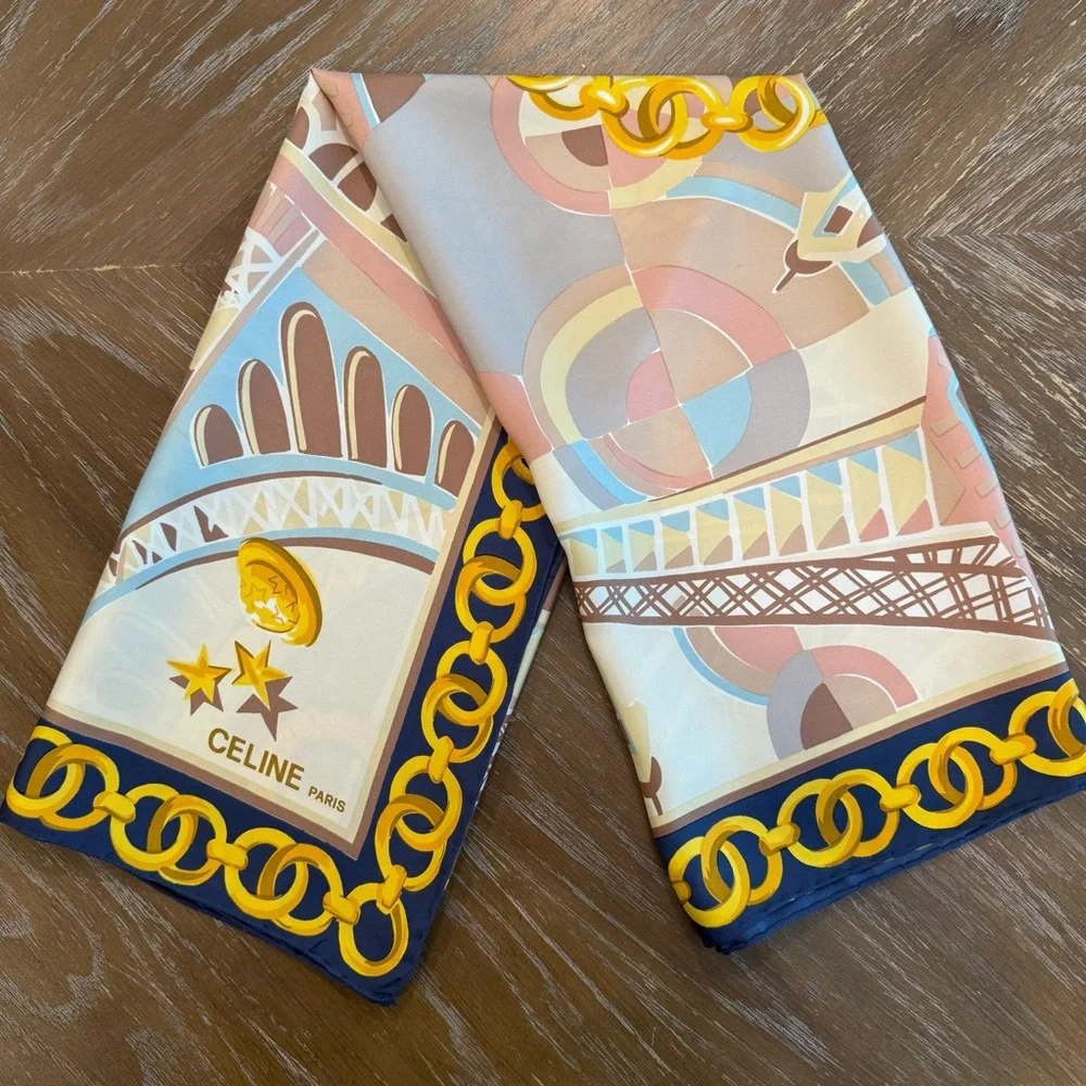 Authentic Celine Scarf - Picture 8 of 9